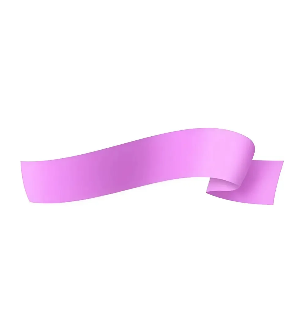 Fita Plástica Albano Maxi Lilás Para Laços e Presentes 1.6cm x 50m
