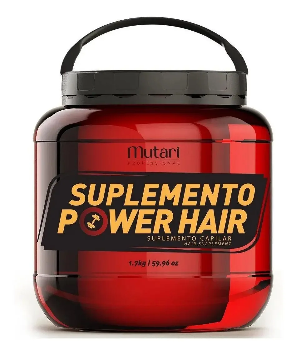 Hidrataçao Suplemento Power Hair Força E Crescimento Mutari