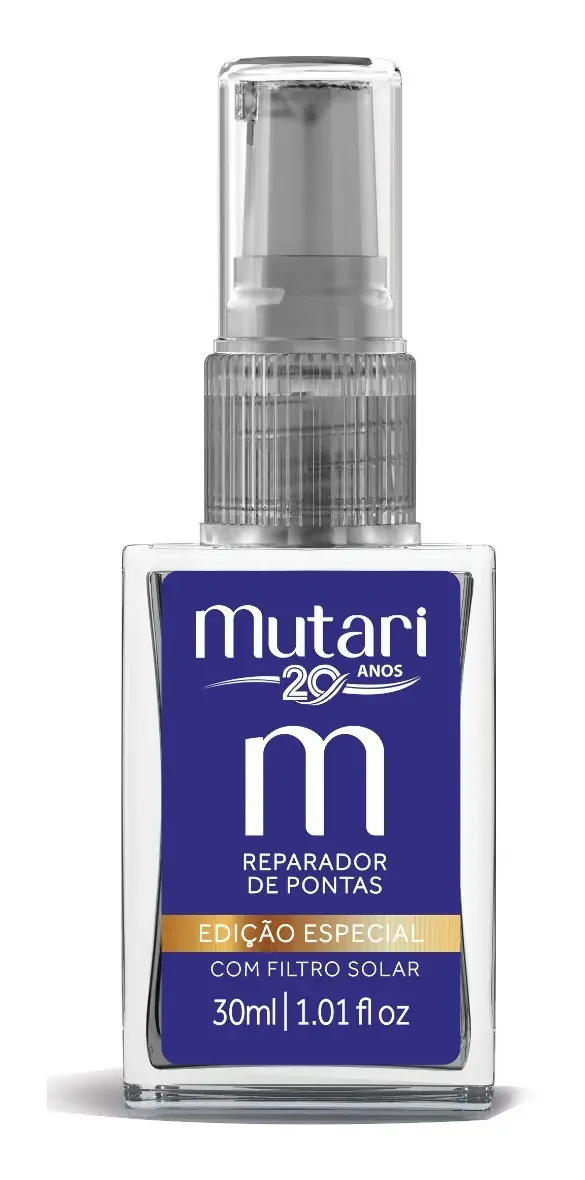 Reparador De Pontas 20 Anos Mutari 30ml Pontas Secas