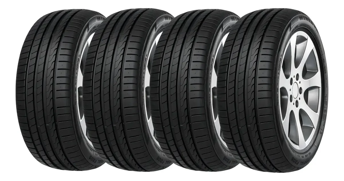 Kit 4 Pneus Minerva F205 225/45R17 94Y para Cerato e Corolla