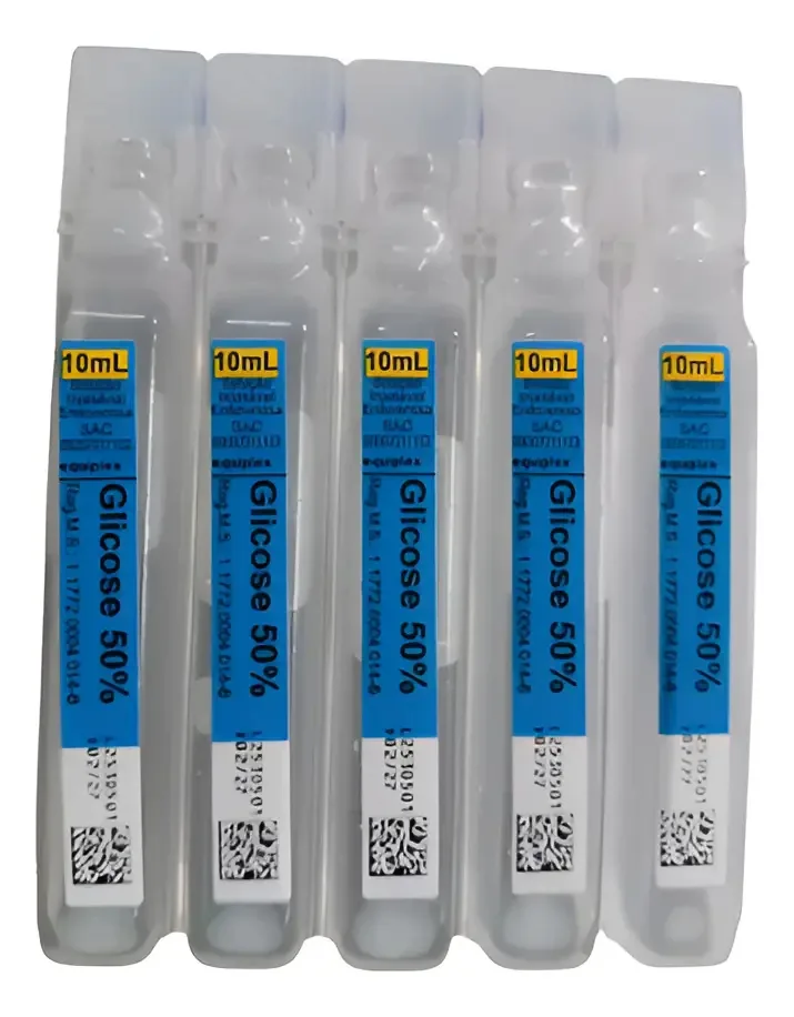 Glicose 50 / 10ml Ampola