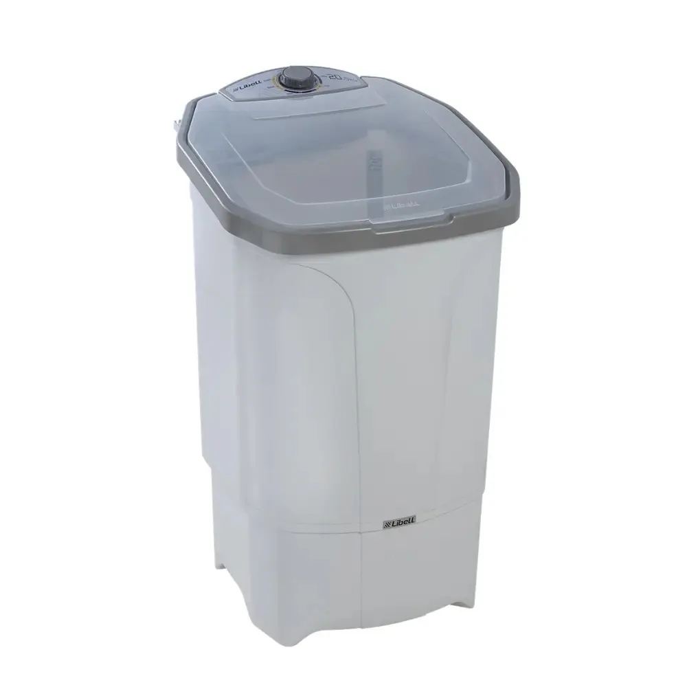 Lavadora De Roupas Libell 20,5 Kg Semi Automática 5 Programas Lavagem, Filtro Anti Felpos E Desligamento Automático