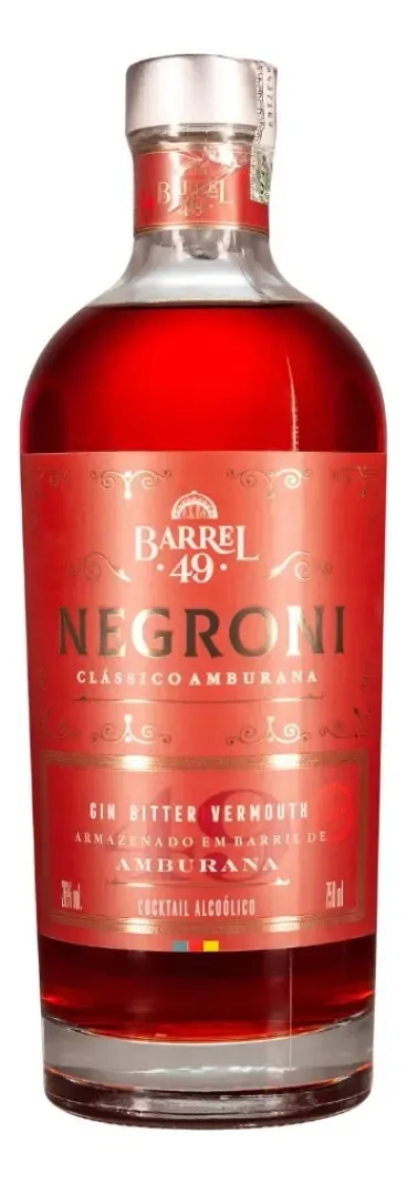 Cocktail Alcoólico Barrel 49 Negroni Weber Haus 750ml