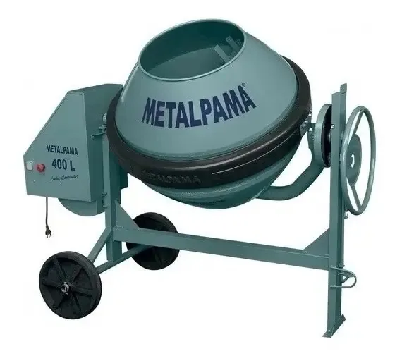 Betoneira 400 Litros Com Motor Monofásico 2 Cv Metalpama