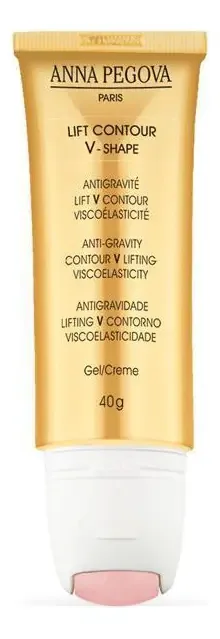 Creme Lift Antigravidade Anna Pegova V-Shape 40g Pele Rosto