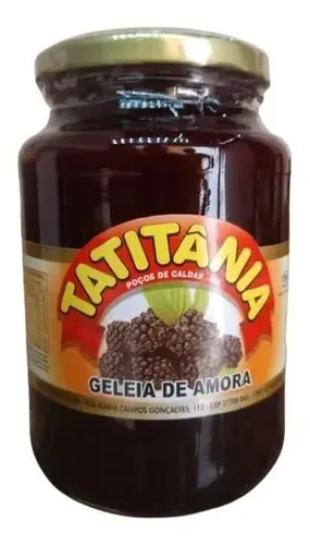 Geléia De Amora Artesanal Tatitânia 680grs