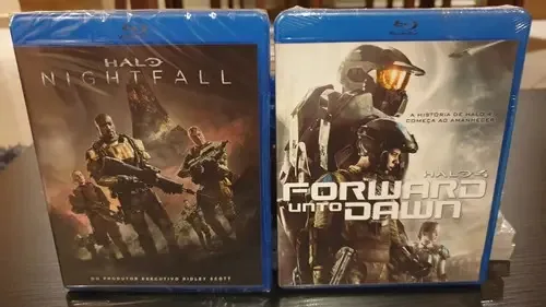 Blu-ray Kit Halo 4 Forward E Halo Nightfall- 2 Filmes