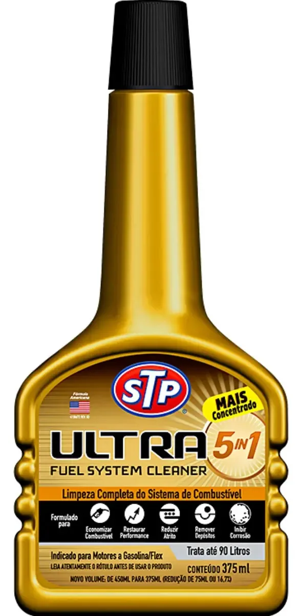 Limpa Sistema De Injeção Completa Stp Limpa Bico Injetor