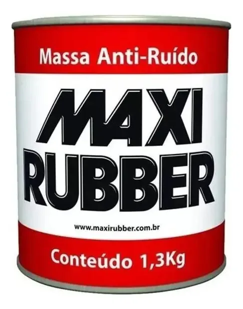 Massa Anti Ruído 1,3kg Maxi Rubber