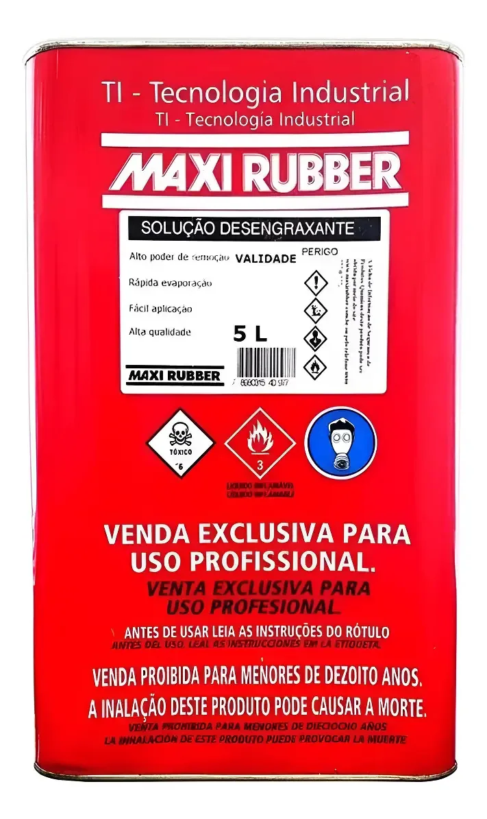 Solucao Desengraxante 5l Maxi Rubber