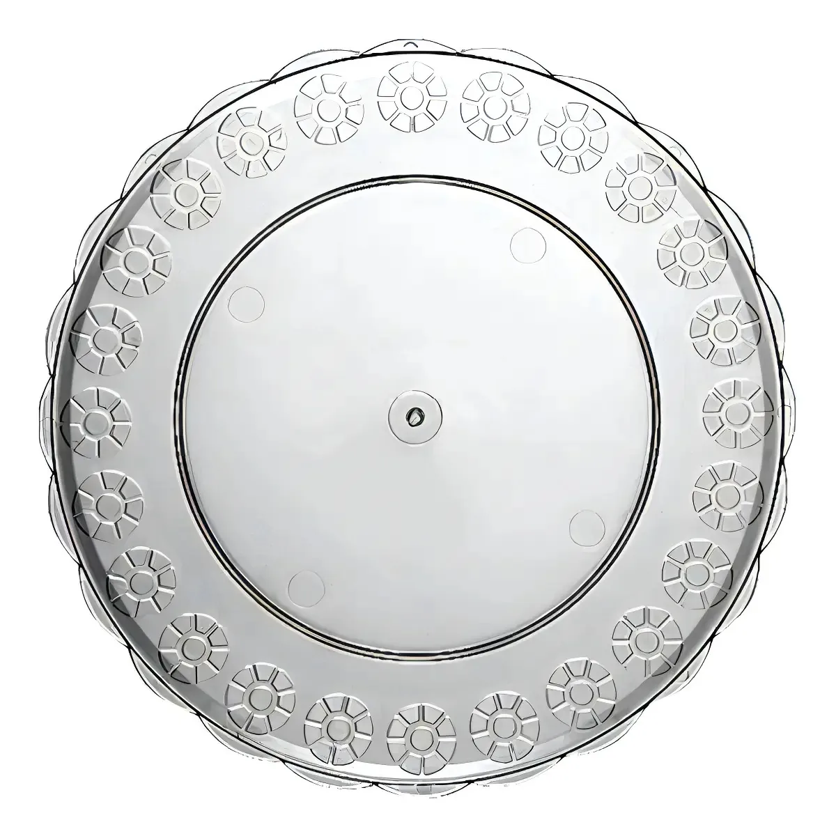 Prato Cristal 210mm Tres Triangulos