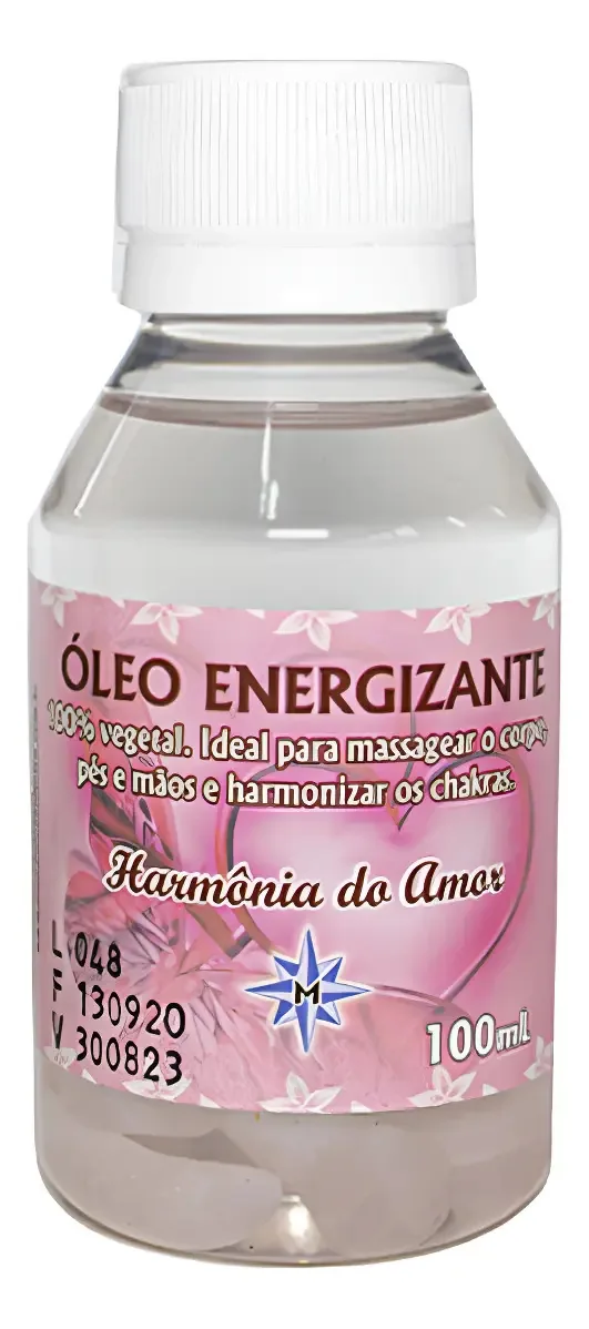 Oleo Energizante Harmonia Do Amor 100 Ml Graça Artesanato Graças Artesanato