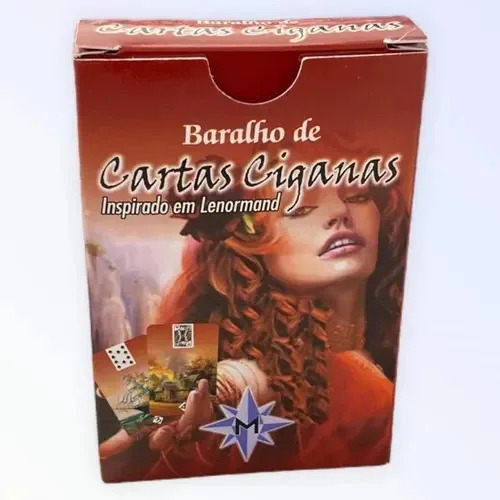 Baralho Tarô Cartas Ciganas Mandala Esotérica Com Manual