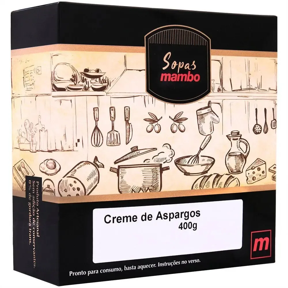 Creme Aspargo Boia Fria 400g