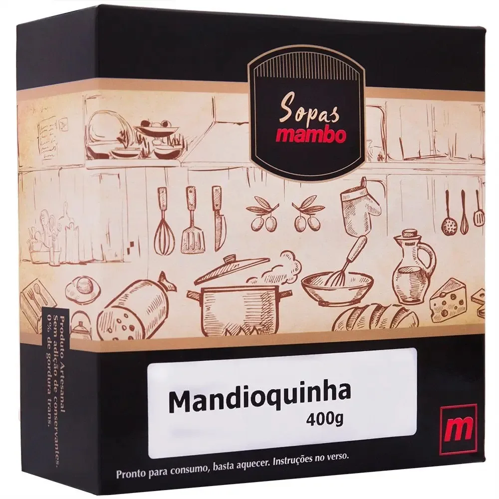 Sopa De Mandioquinha Cong. Gurme 400gr