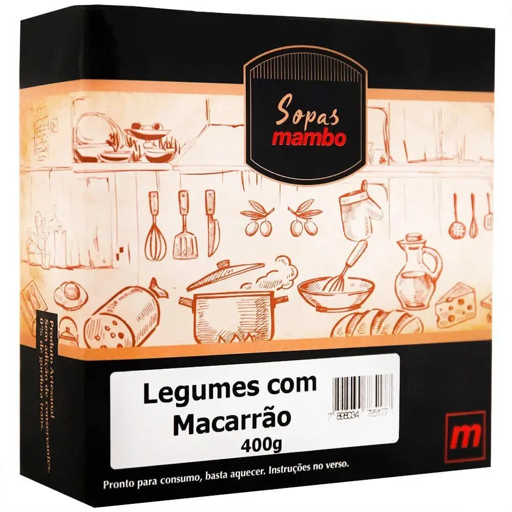 Sopa Cong.v.gurme Legumes/macarrao/carne