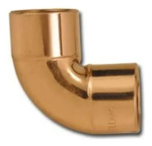 Cotovelo Cobre 90° 42mm Eluma Para Instalações Gás Água Quente