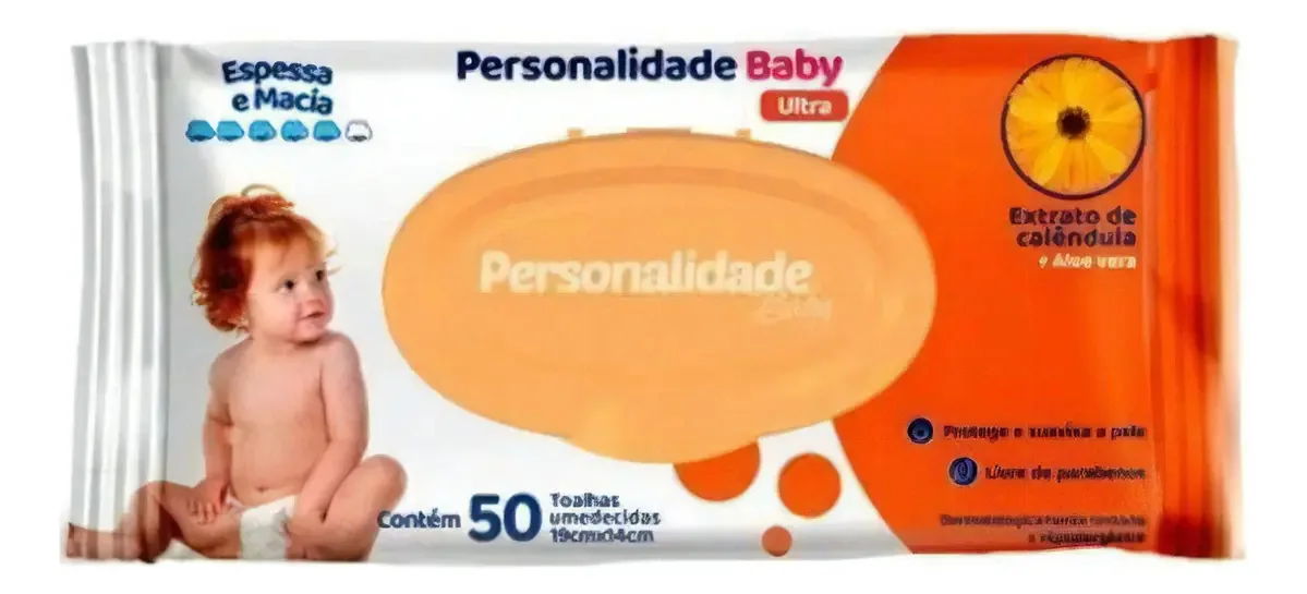 Toalhinha Umed Personalidade Baby Ultra 50 Unid L