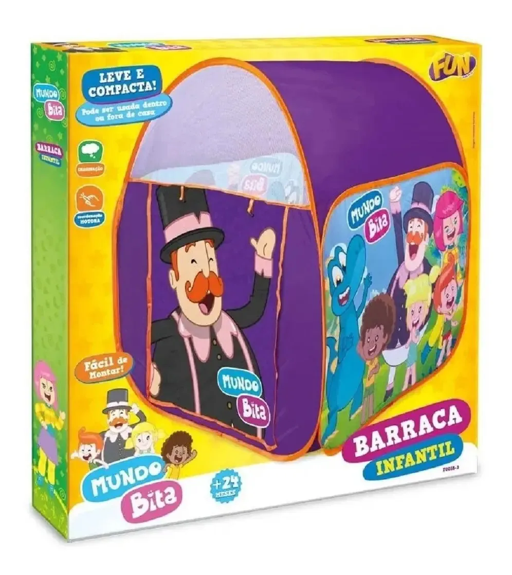 Barraca Mundo Bita C/bolinha Fun