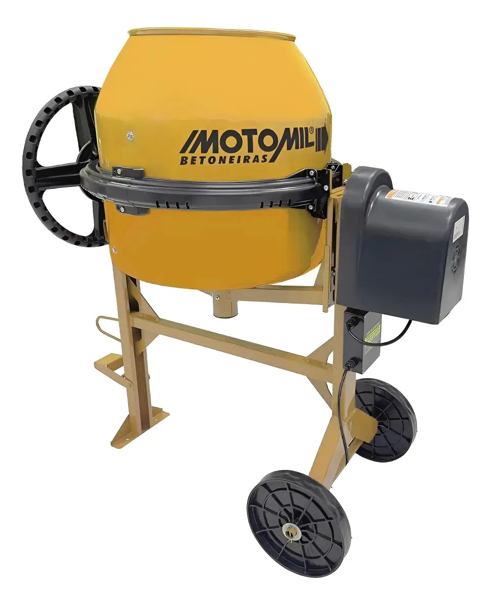 Betoneira 150l Motor 1/2cv Chave Segurança Motomil