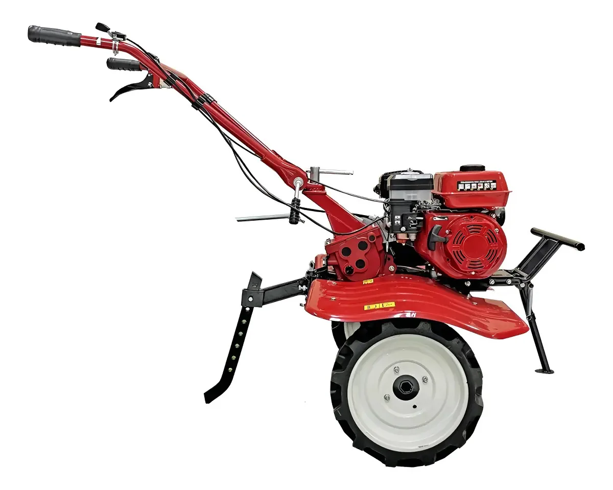 Motocultivador Garthen de Gasolina 7.0HP 4T com Roda Grande GMG7000-8