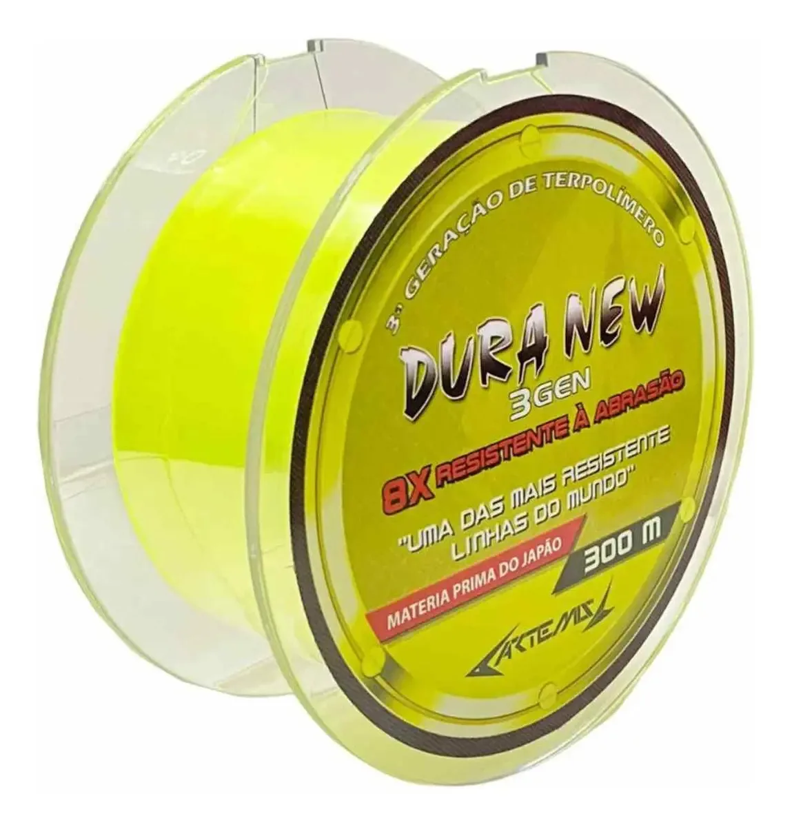 Linha De Pesca Artemis Verde-limão
