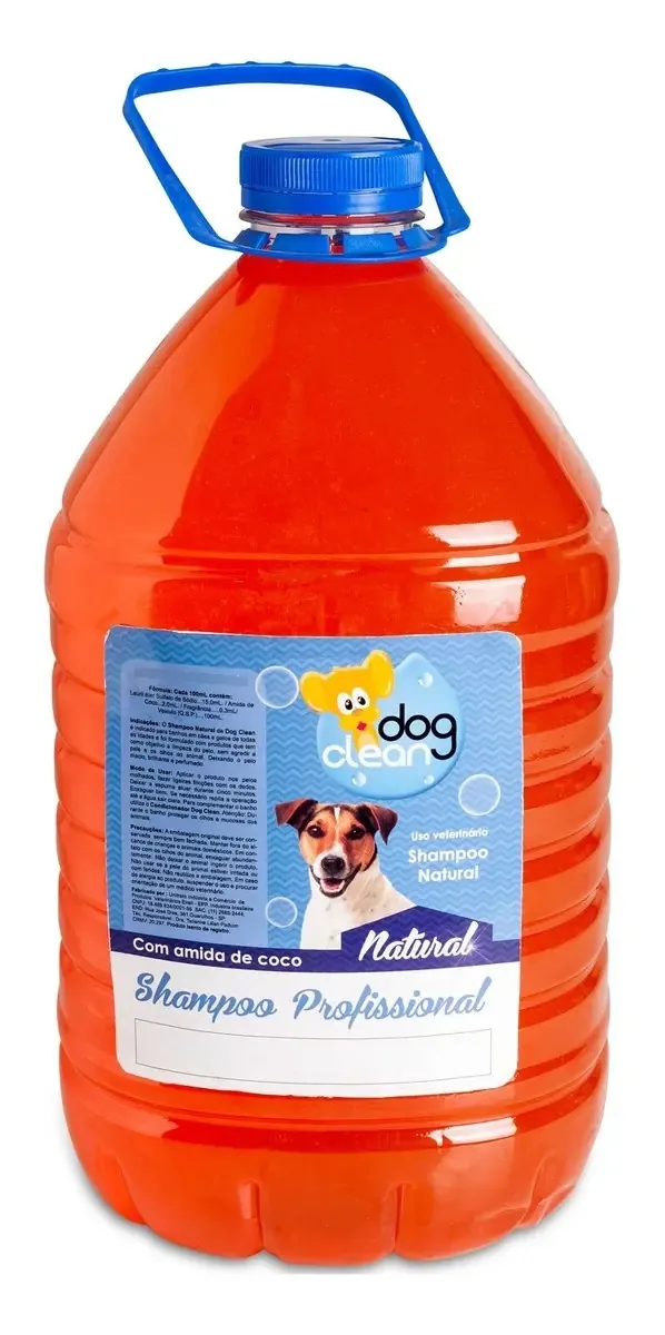 Dog Clean Shampoo Prof Natural 5lts
