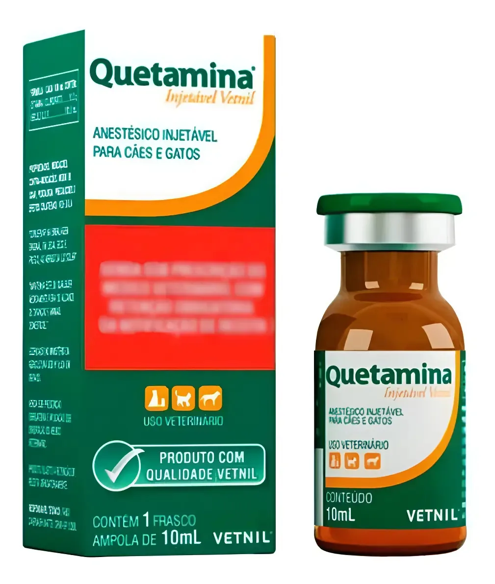 Quetamina Inj. C E G 10 Ml