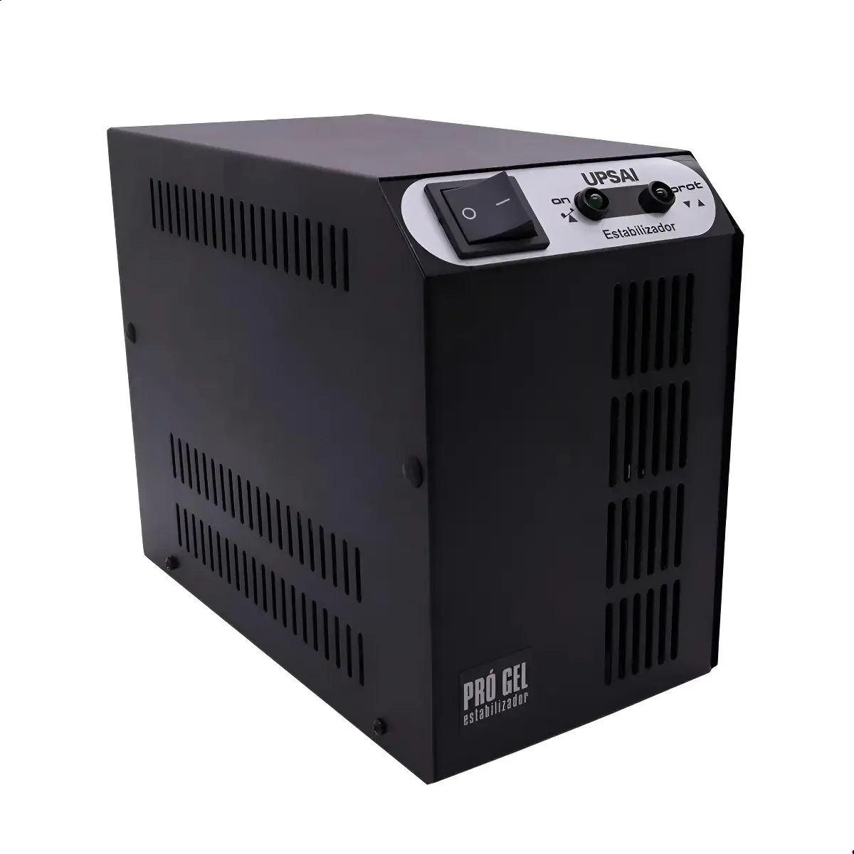 Estabilizador 3030va Progel 3 Tomadas 120v Monovolt Preto 52049