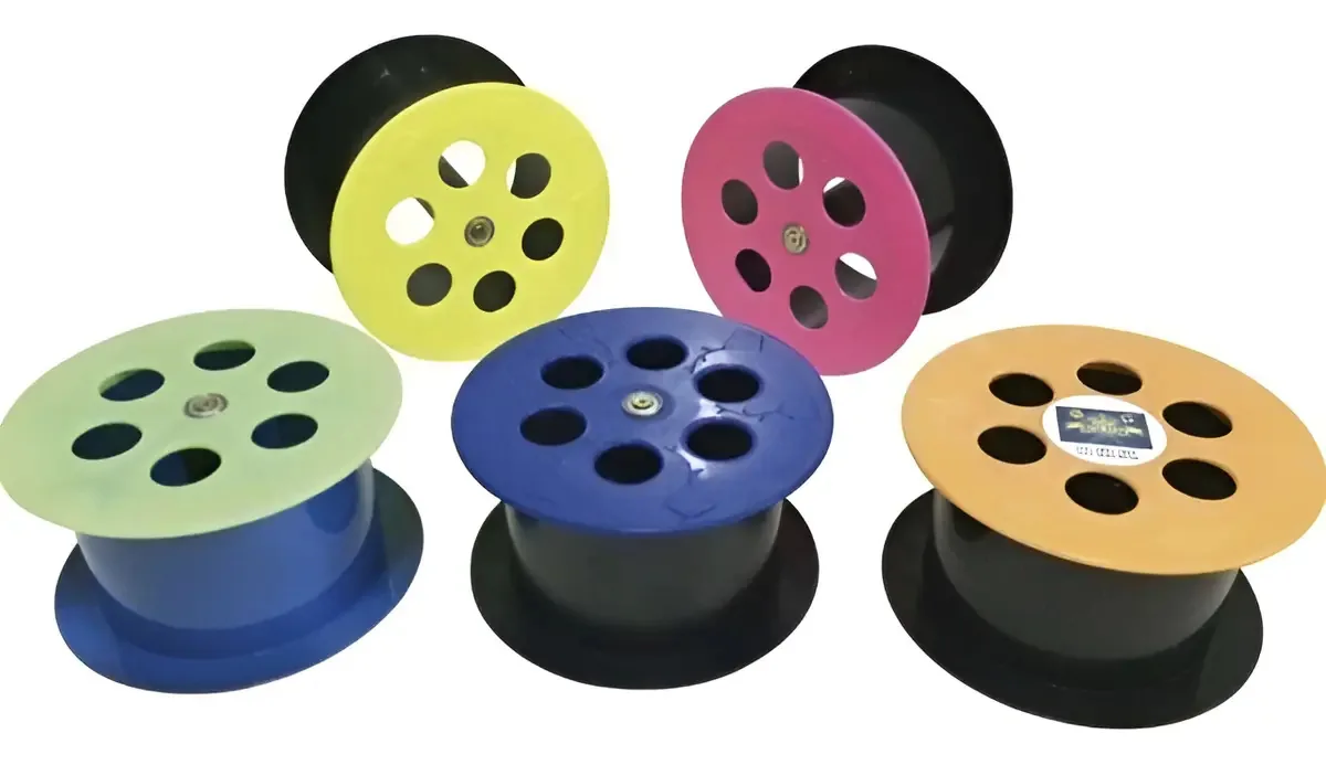 Carretilha Para Linha 10 - 21 Cm Cores Variadas - Para Pipa