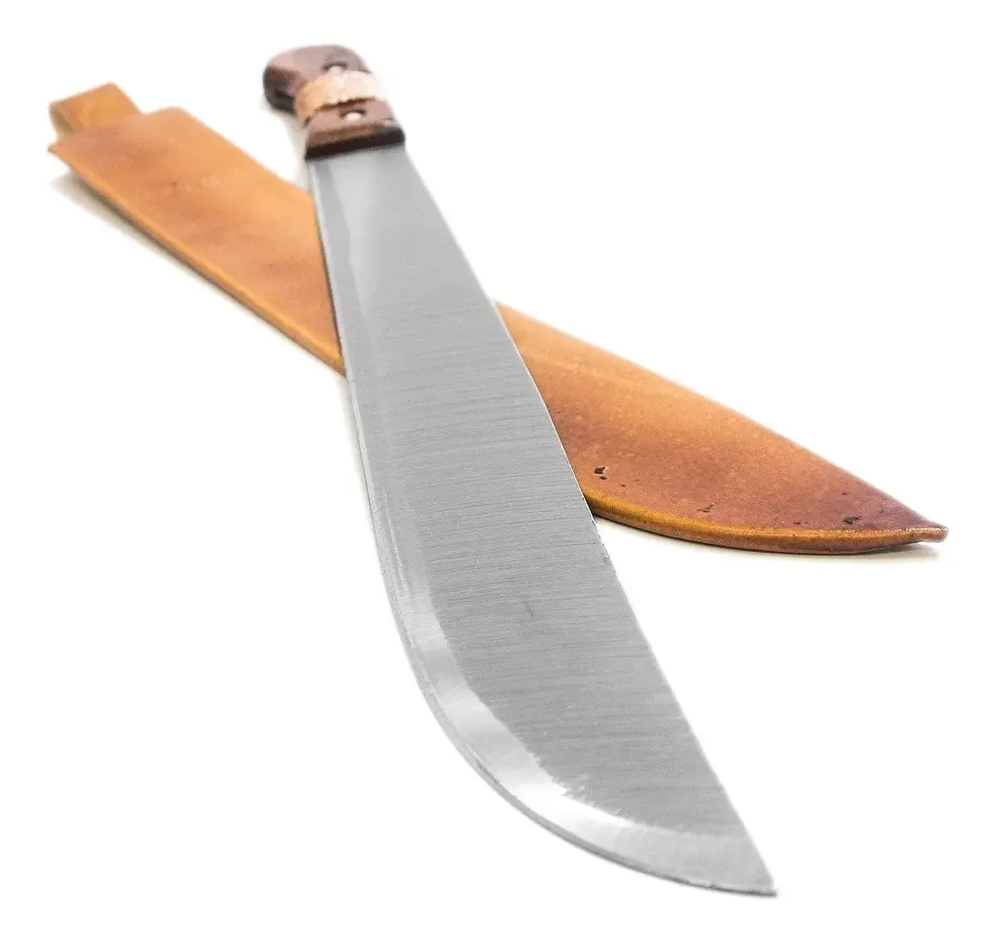 Facão Castanheiro Wenzel 18 Com Arame E Bainha Simples