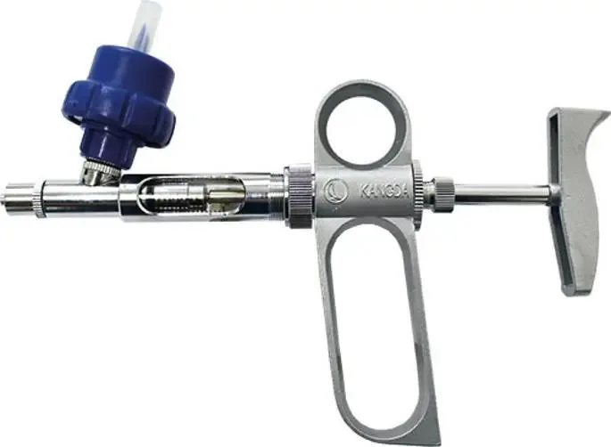 Vacinadora Automática Metálica Para Suínos - 2 Ml - C-878