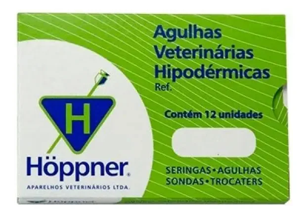 Agulha HiPodérmica Hoppner - 12 Un. 15x10