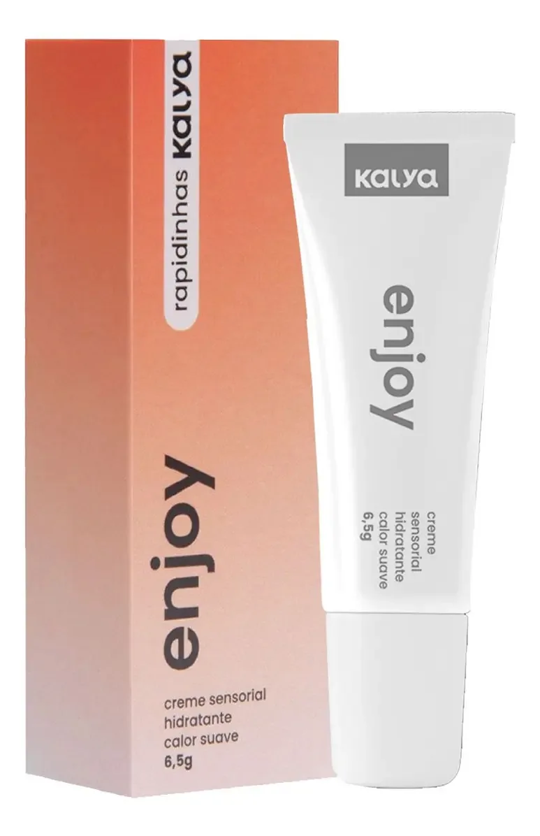 Lubrificante Enjoy Creme Hidrata Rejuvenesce E Estimula