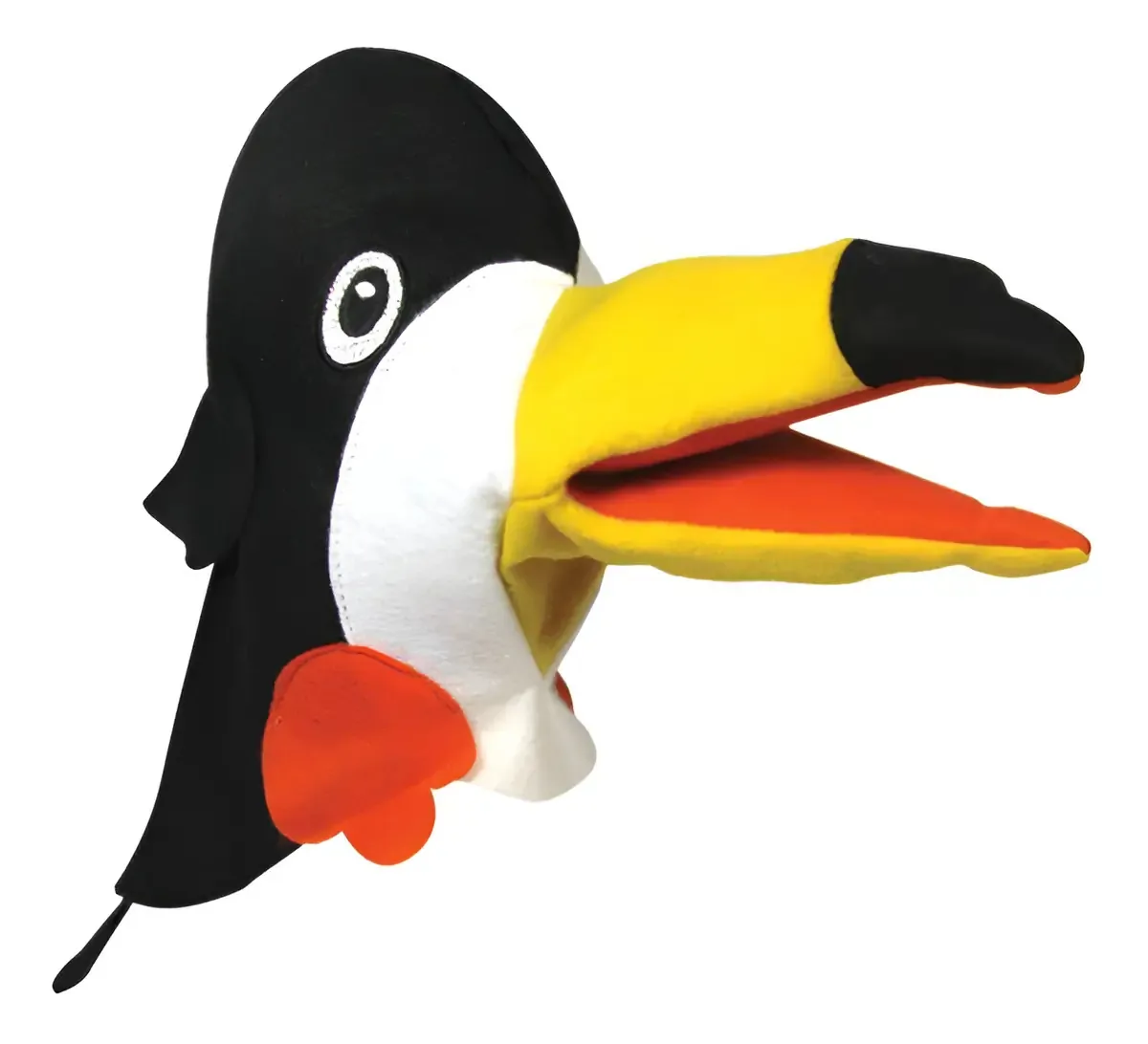 Fantoche Animais Selvagens Tucano Papo De Pano