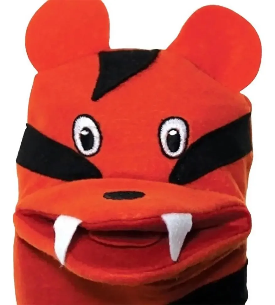 Fantoche De Mão Tigre Animal Selvagem