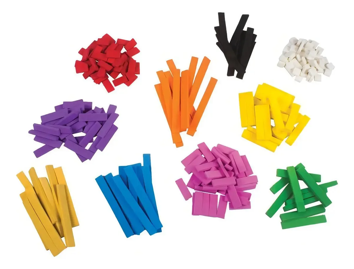 Material Cuisenaire Grande 250 Peças