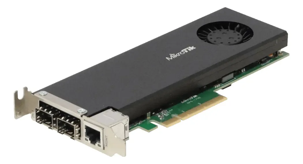 Placa de rede Mikrotik CCR2004-1G-2xS-PCIe