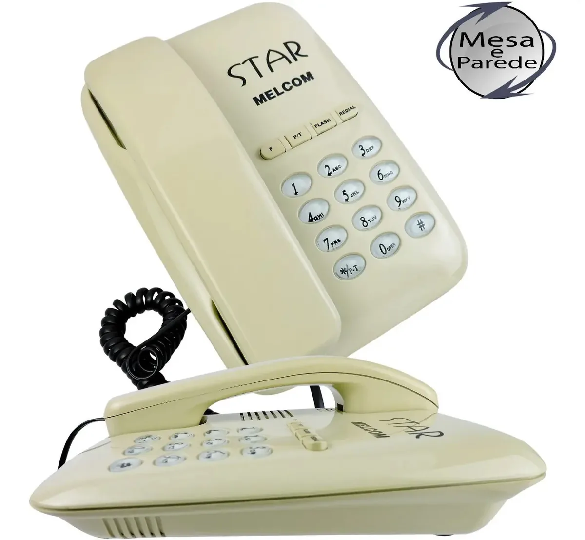 Telefone Melcon Star Marfim