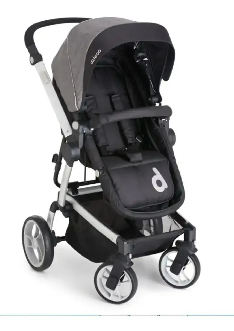 Carrinho De Bebê Zolly - Dzieco - Preto