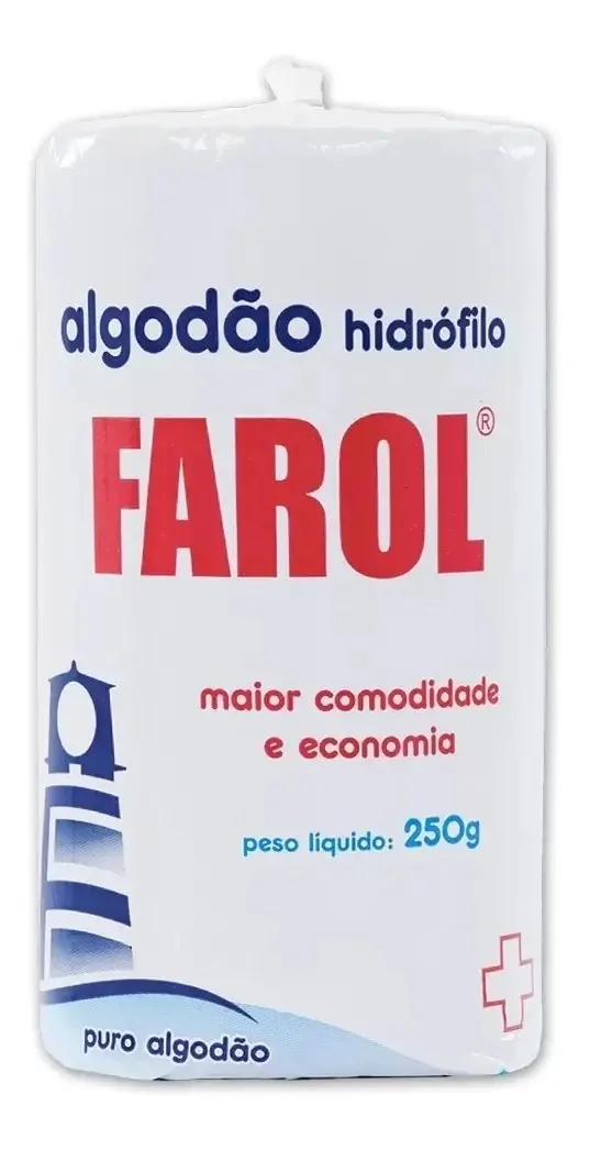 Algodao Hidrofilo 250g Un Farol