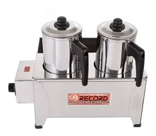 Esterilizador 2 Bules Café E Leite Inox Com Termostato