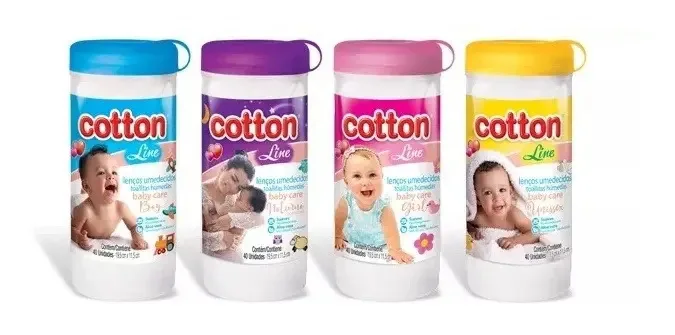 Lenco Umed Cotton Line Rosa C/40