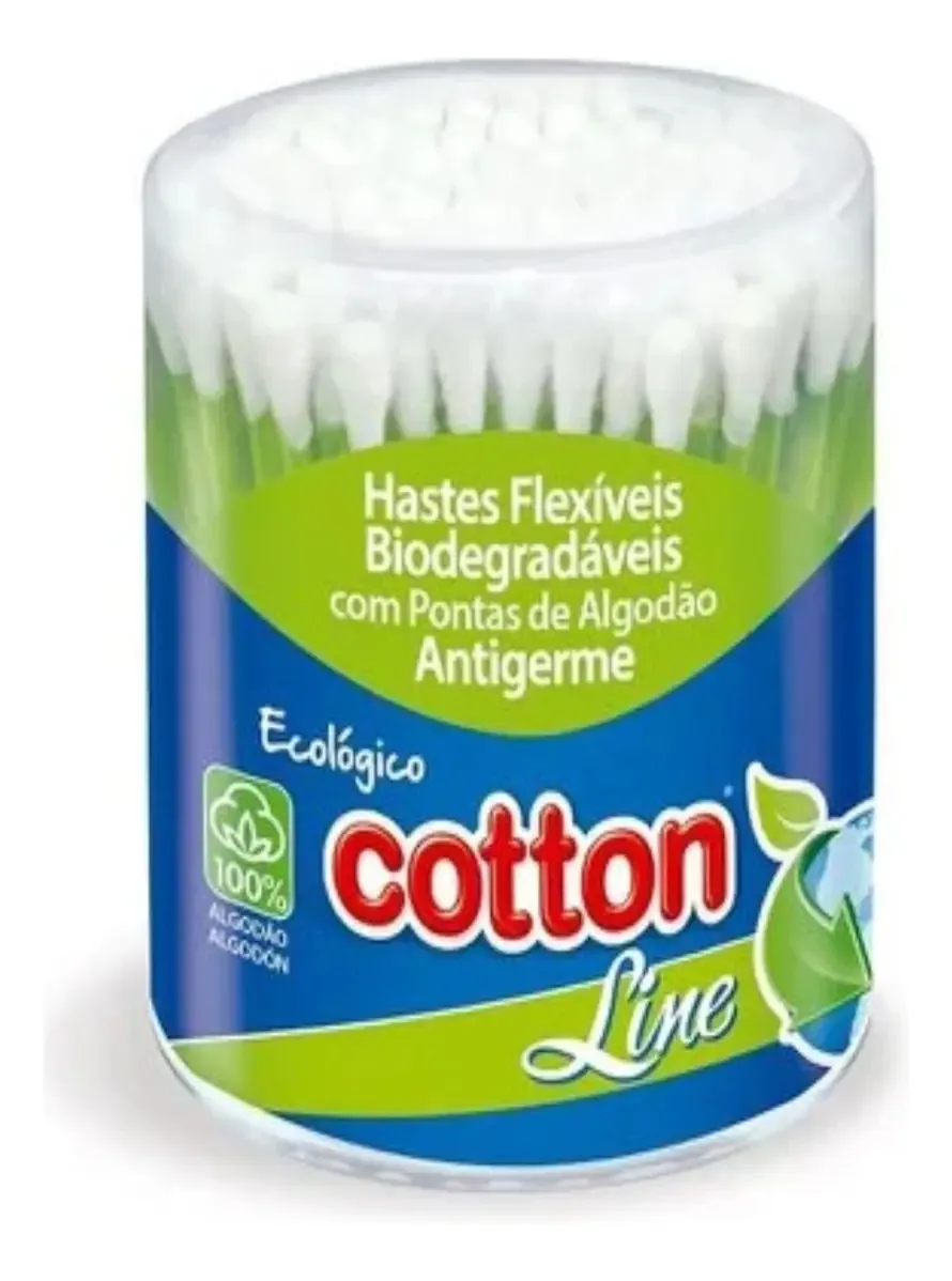 Hastes Flexiveis Cotton Line Potec/150 Biodegradavel