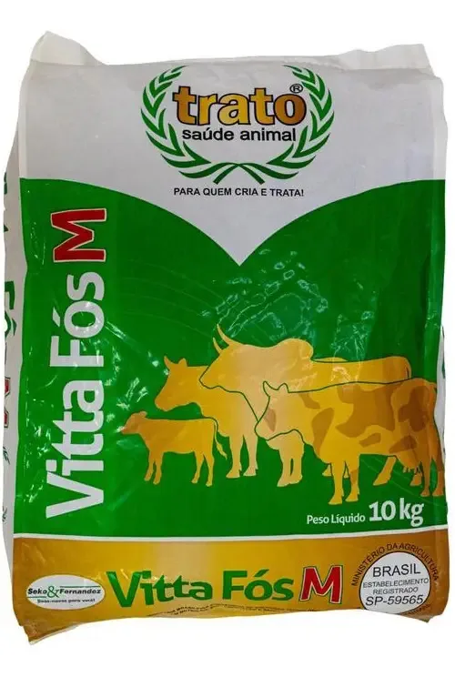10kg Vitta Fós M Suplemento Mineral Para Bovinos