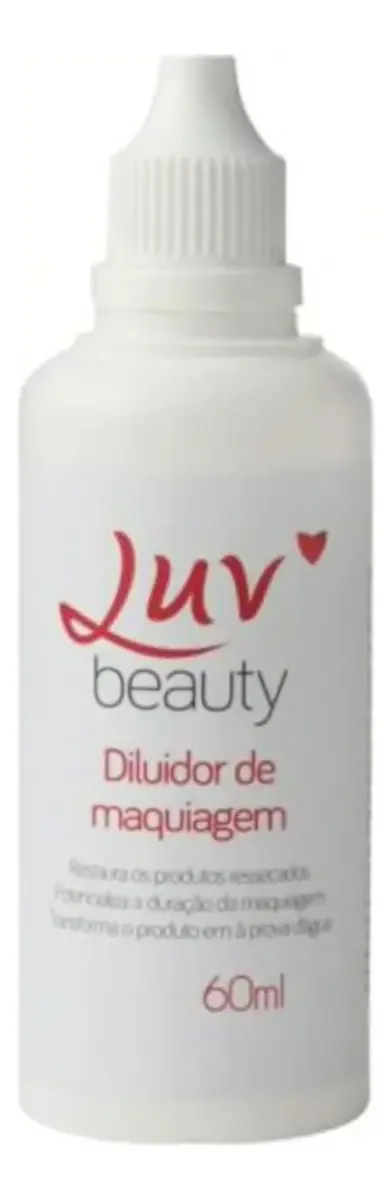 Diluidor Nbsp;de Nbsp;maquiagem Nbsp;luv Nbsp;60ml