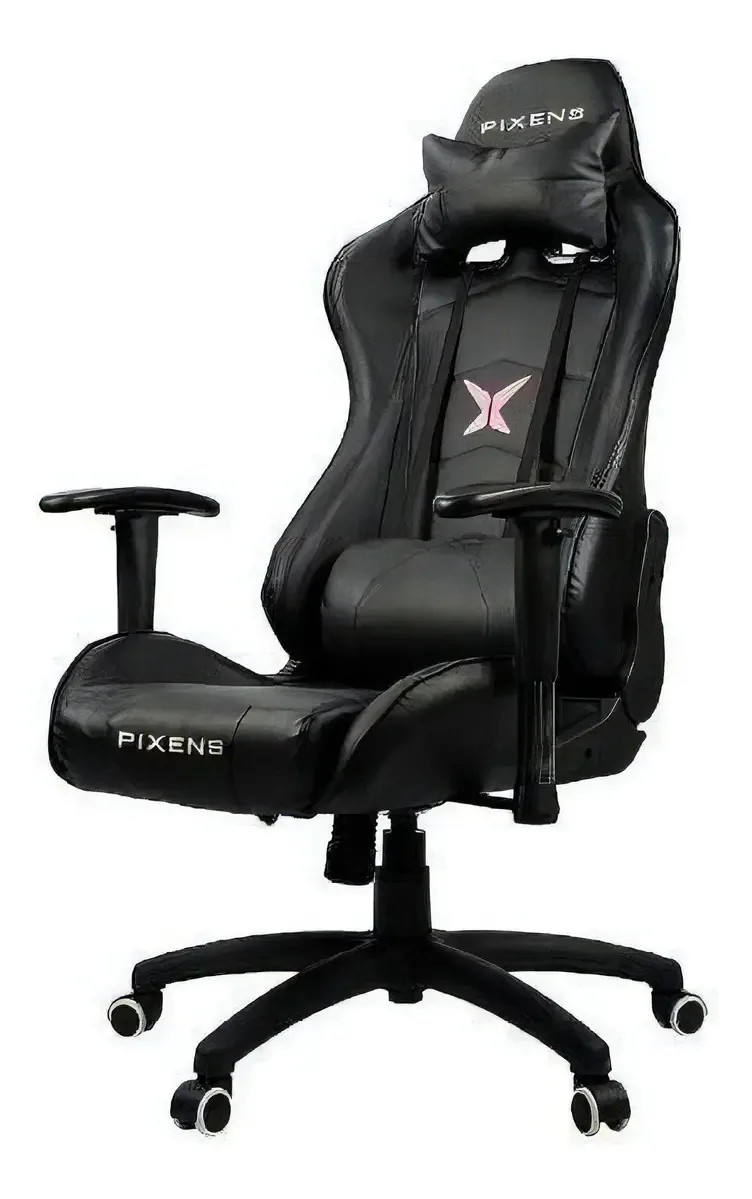 Pixens Cadeira Gamer Ergonômica Reclinável Power Preto B006