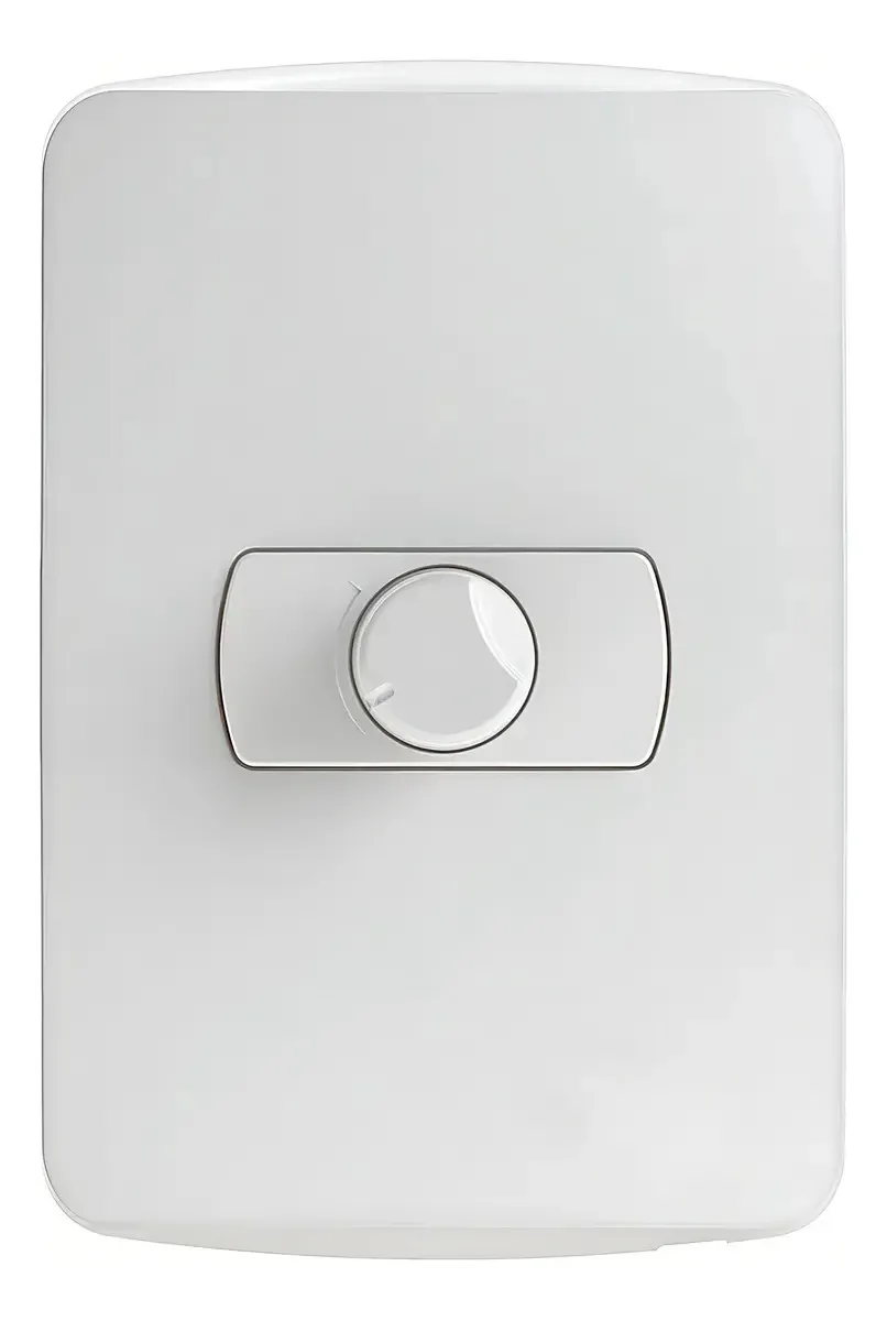 Variador Rotativo Branco Para Ventilador Placa 4x2 P&w