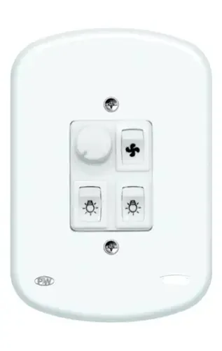 Variador Controlador Ventilador Rotativo 2 Lampadas 929