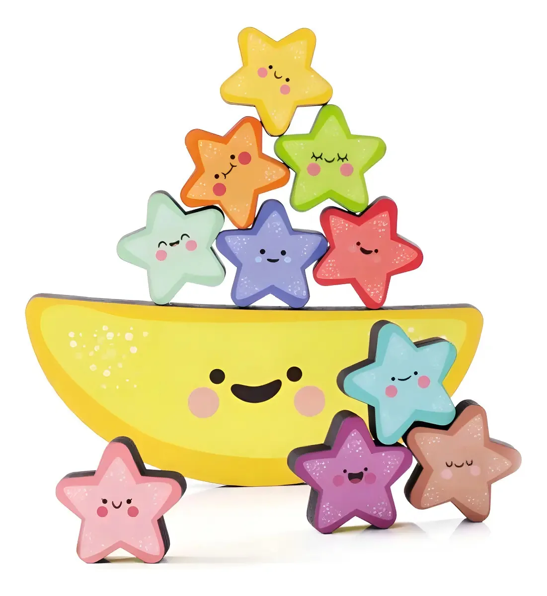 Brinquedo Educativo - Equilibrando Estrelinhas Babebi